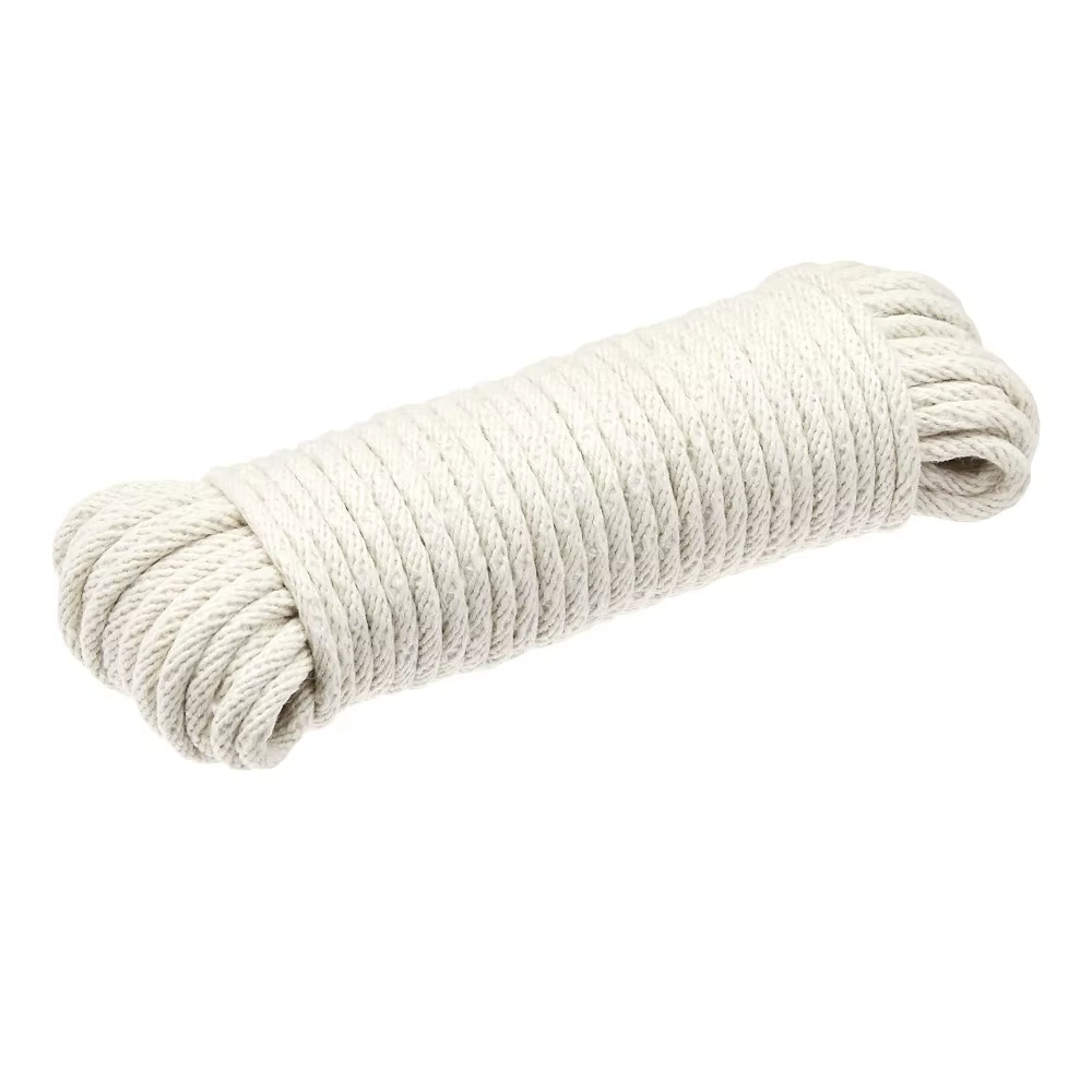 Corde tressée de 20/30m pour l'artisanat de bricolage, corde à linge polyvalente, utilisation intéri