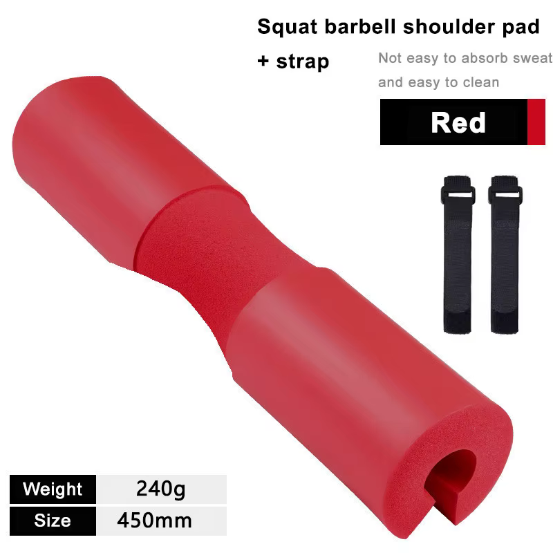 Coussin de protection épais en mousse pour barre de musculation, squat, épaules et hanches, pour hal