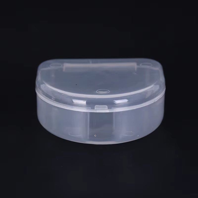 Boîte de rangement de bain de prothèse dentaire 1PC, boîte de rangement de fausses dents, boîte de n