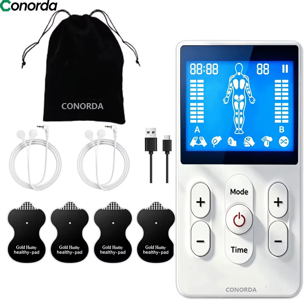 Stimulateur musculaire TENS EMS, appareil de physiothérapie, appareil de tonification musculaire, ma