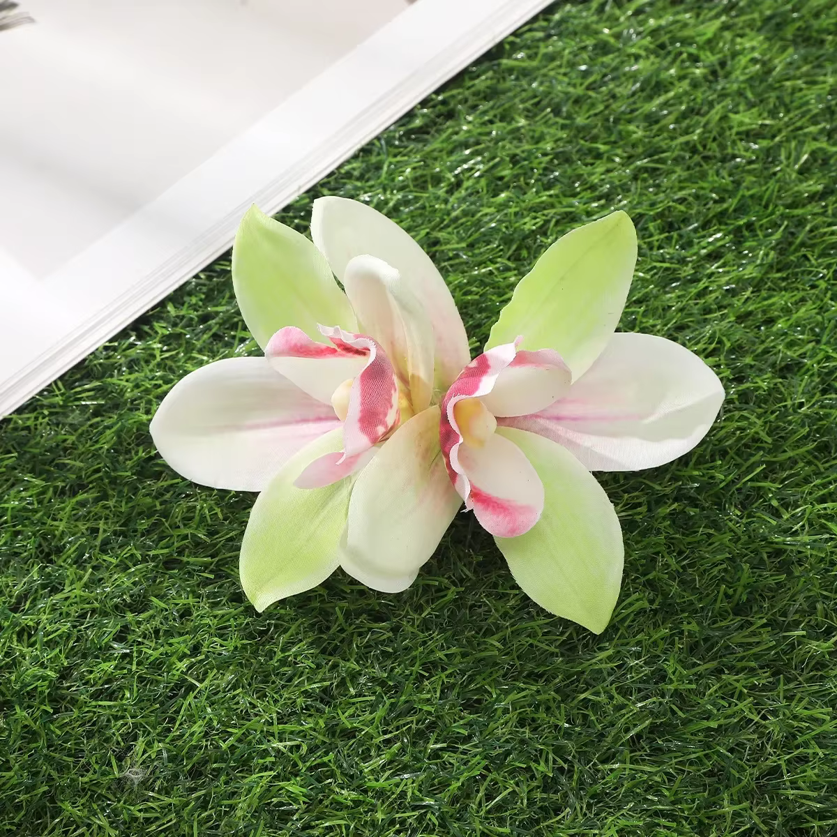 Nouvelles pinces à cheveux bohèmes en forme d'orchidées, petites barrettes de mariée, accessoires fl