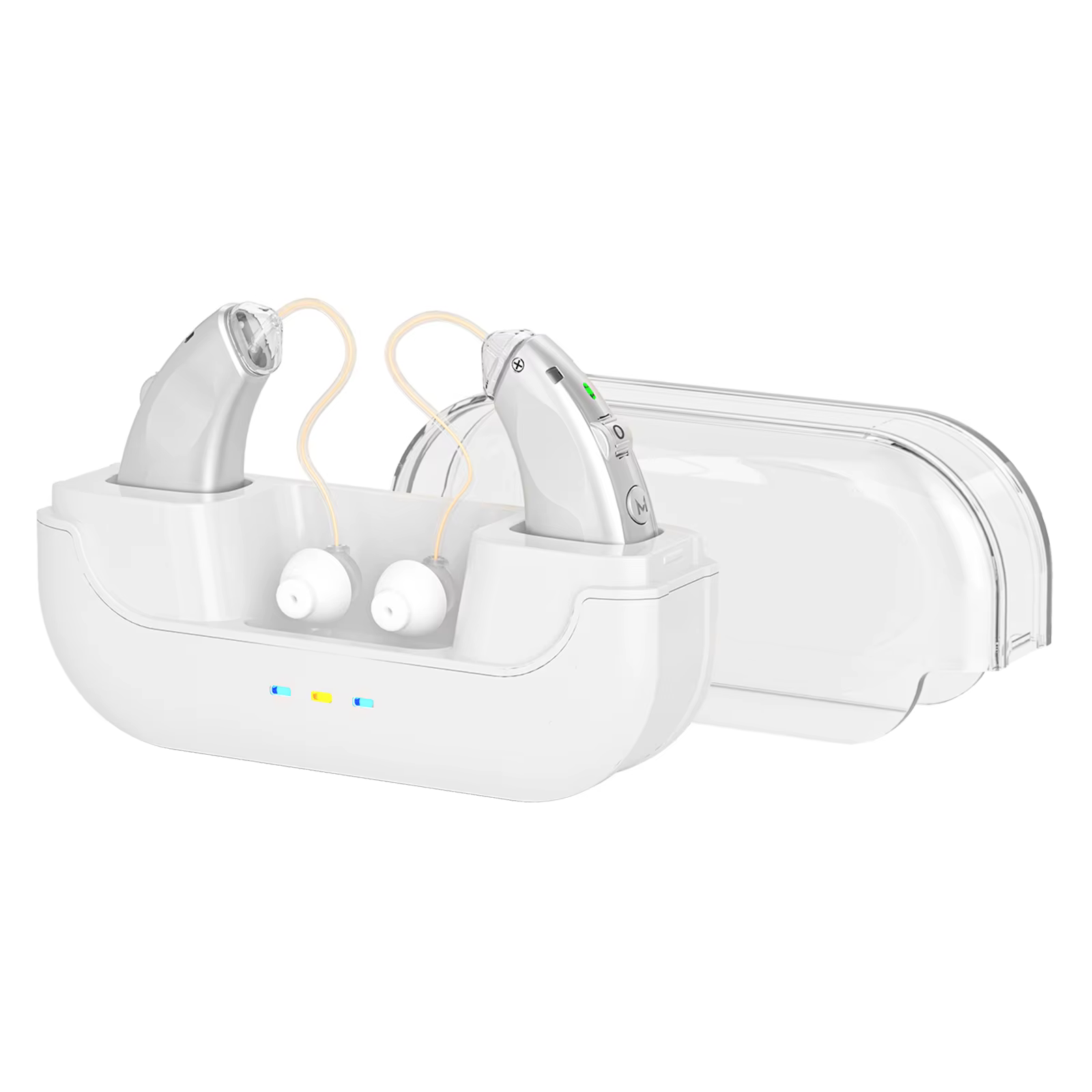 Amplificateur d'aide auditive rechargeable par USB, avec volume réglable, excellente qualité sonore,