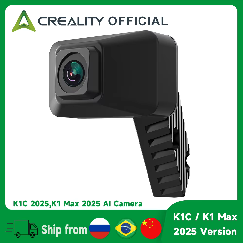 Caméra IA Creality K1C / K1 Max 2025, caméra HD 1080P, prise en charge de l'application, surveillanc