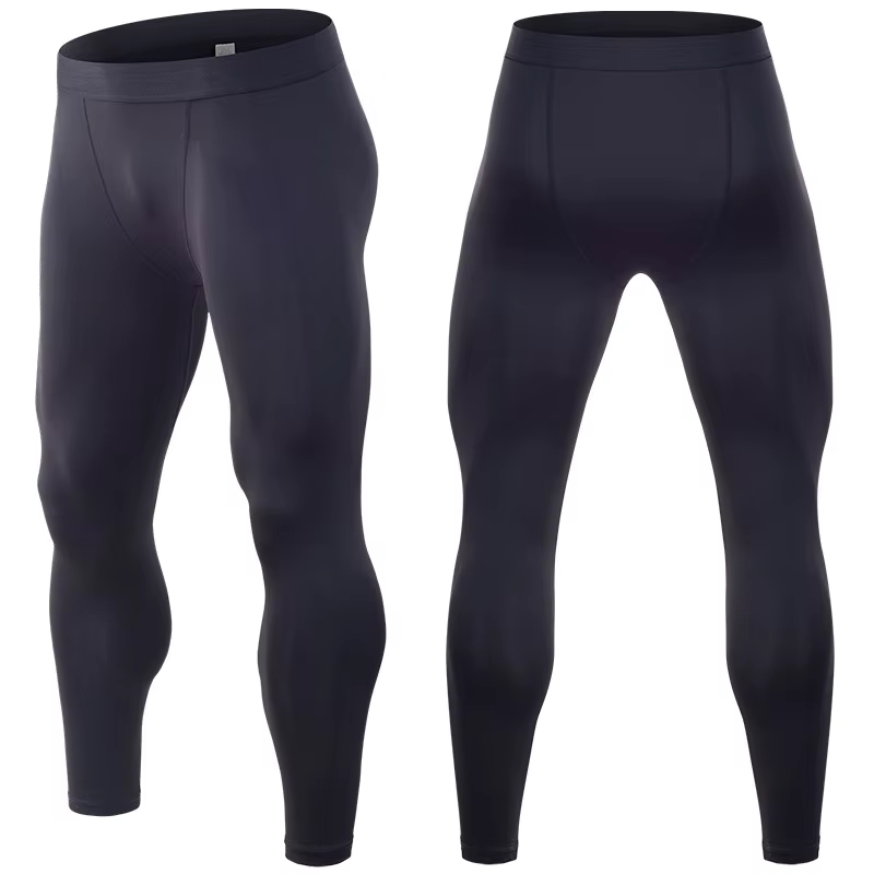 Pantalon de sport de compression à séchage rapide pour hommes, collants de fitness, leggings de cour