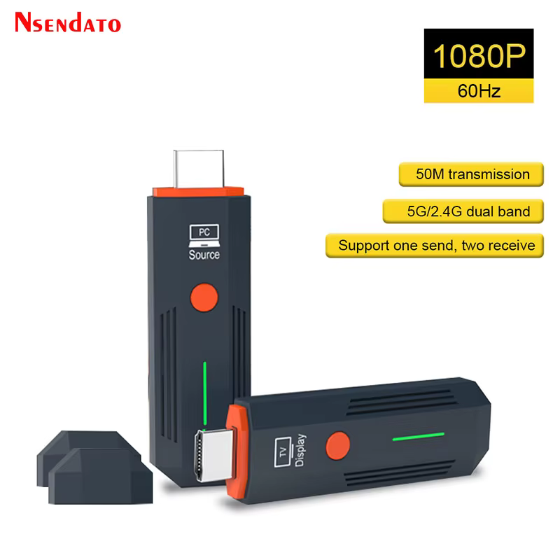 50M 1080P sans fil HDMI vidéo Audio émetteur récepteur Extender 5.8G HDMI sans fil TV Stick affichag