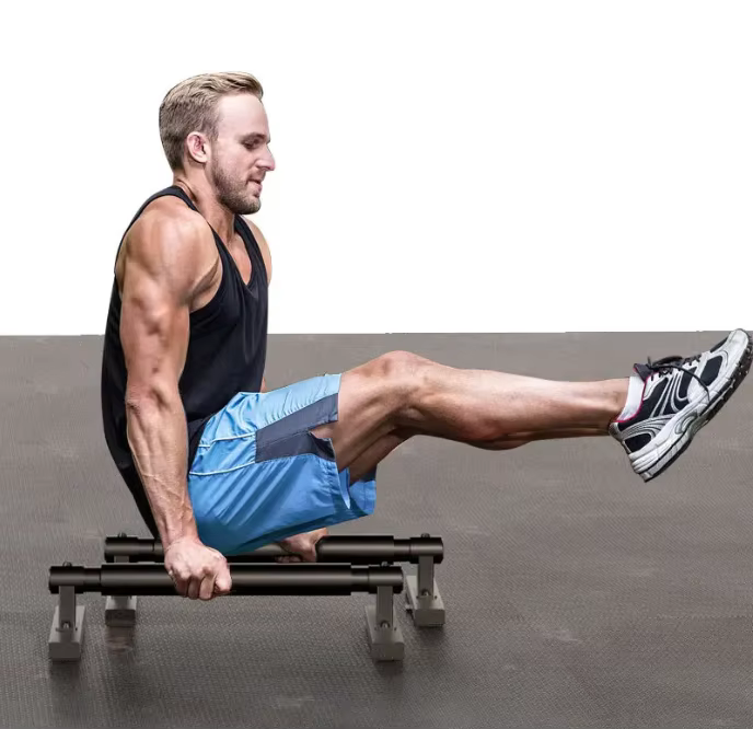 Barres parallèles durables pour la musculation à domicile et ensembles de parallettes pour les pompe