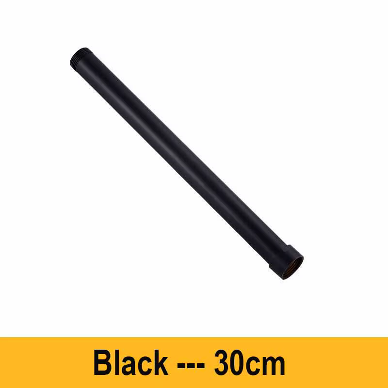 Barre de Tube d'extension de robinet de douche de 12 pouces, pour ensemble de douche, tuyau d'extens
