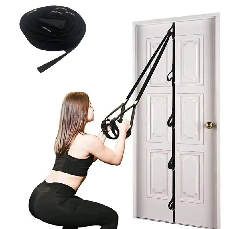 Système d'entraînement par suspension réglable avec sangle d'ancrage pour porte, kit d'entraînement 