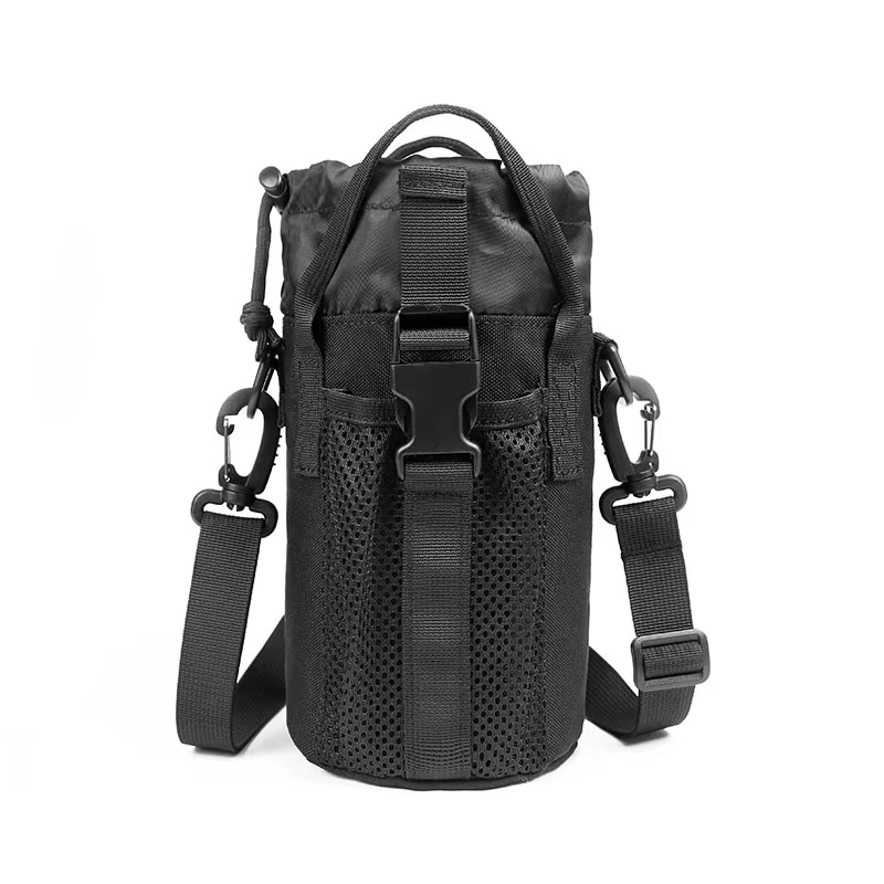 Pochette pour bouteille d'eau, sac de transport d'hydratation tactique MOLLE, pochette pour accessoi