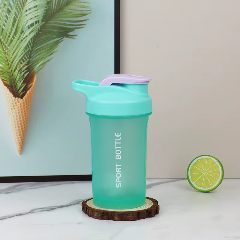 Bouteille Shaker Portable de poudre de protéines de 300ml, bouteille d'eau anti-fuite pour salle de 