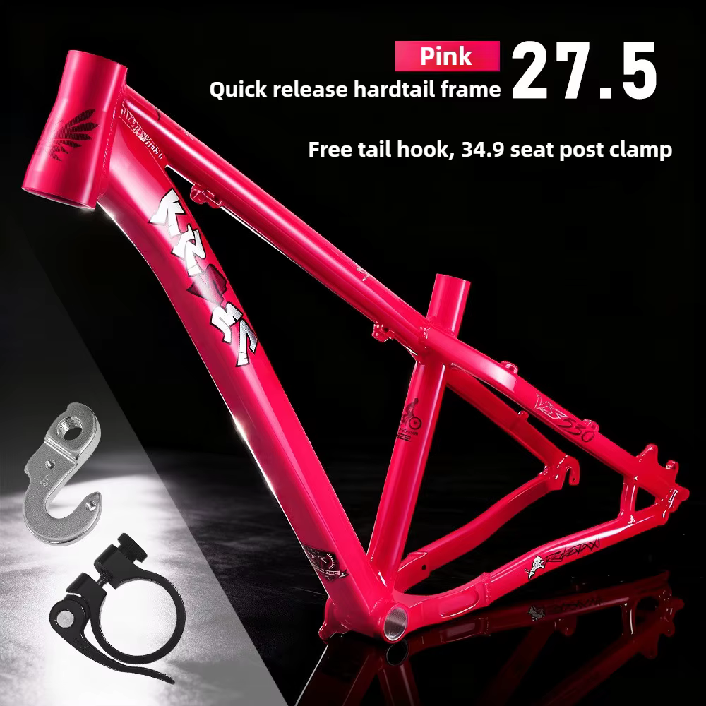 26/27.5 pouces Dirt Jump VTT cadre 4X DJ Hardtail vtt cadre alliage AM cadre de vélo avec support de
