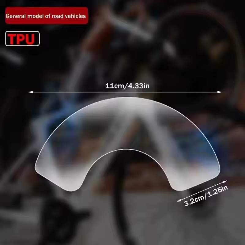 Autocollant de protection transparent pour boîtier de pédalier de vélo de route, protection anti-ray