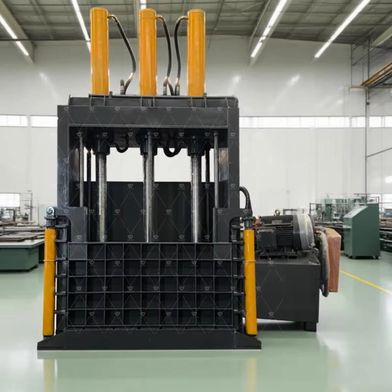 Presse à balles verticale pour carton, bouteilles en PET, compacteur de plastique, presse à papier h