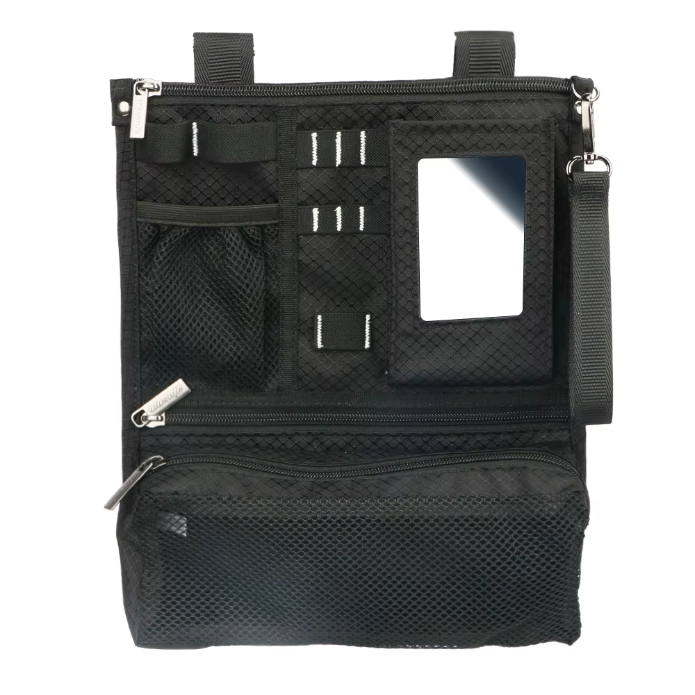 Sac de rangement multifonctionnel pour accessoires de golf, sac de chariot, sac cosmétique portable,