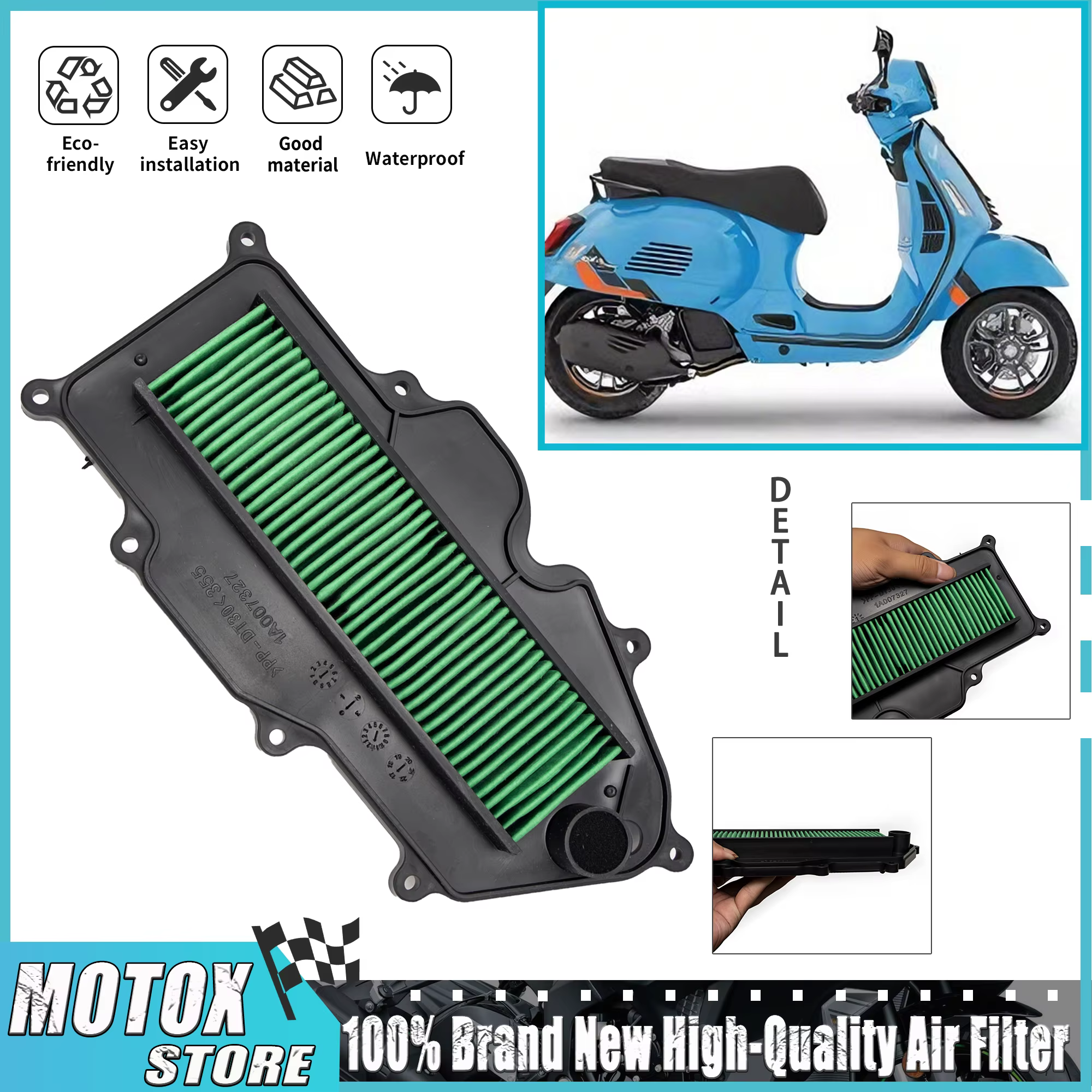 Convient pour 2017 - 2025 Vespa GTS125 GTS150 GTS300 GTV300 GTS 125 150 300 2024 2023 2022 2021 GTV 