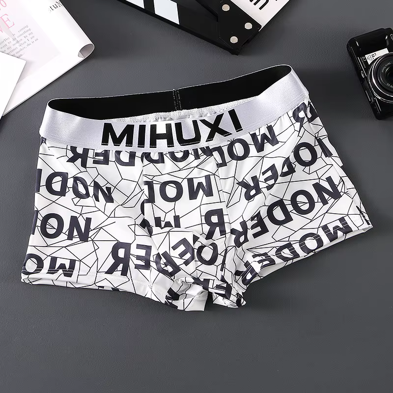 [Bloom the love] Marque Lettre Nouveau Chaud Hommes Sous-Vêtements Boxer zones me Hommes Boxers Culo