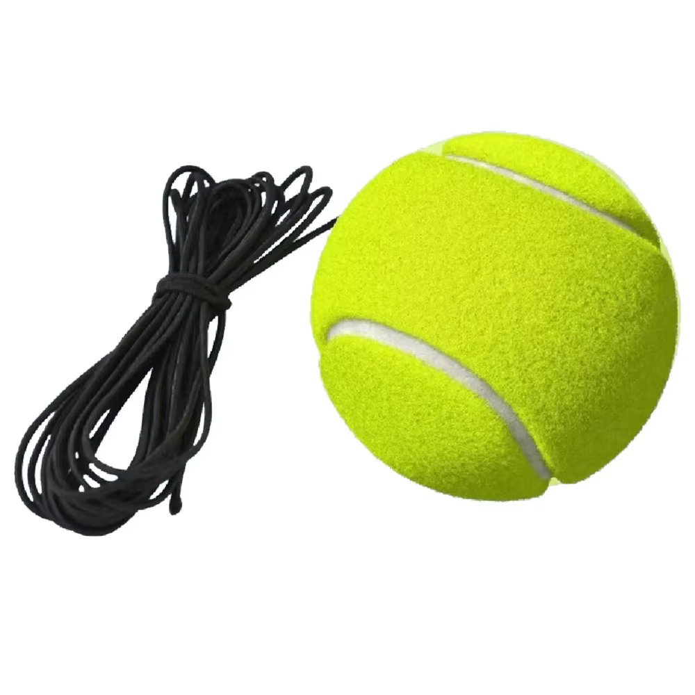 Balle d'entraînement de tennis avec cordon élastique - Balle de rebond pour l'entraînement individue