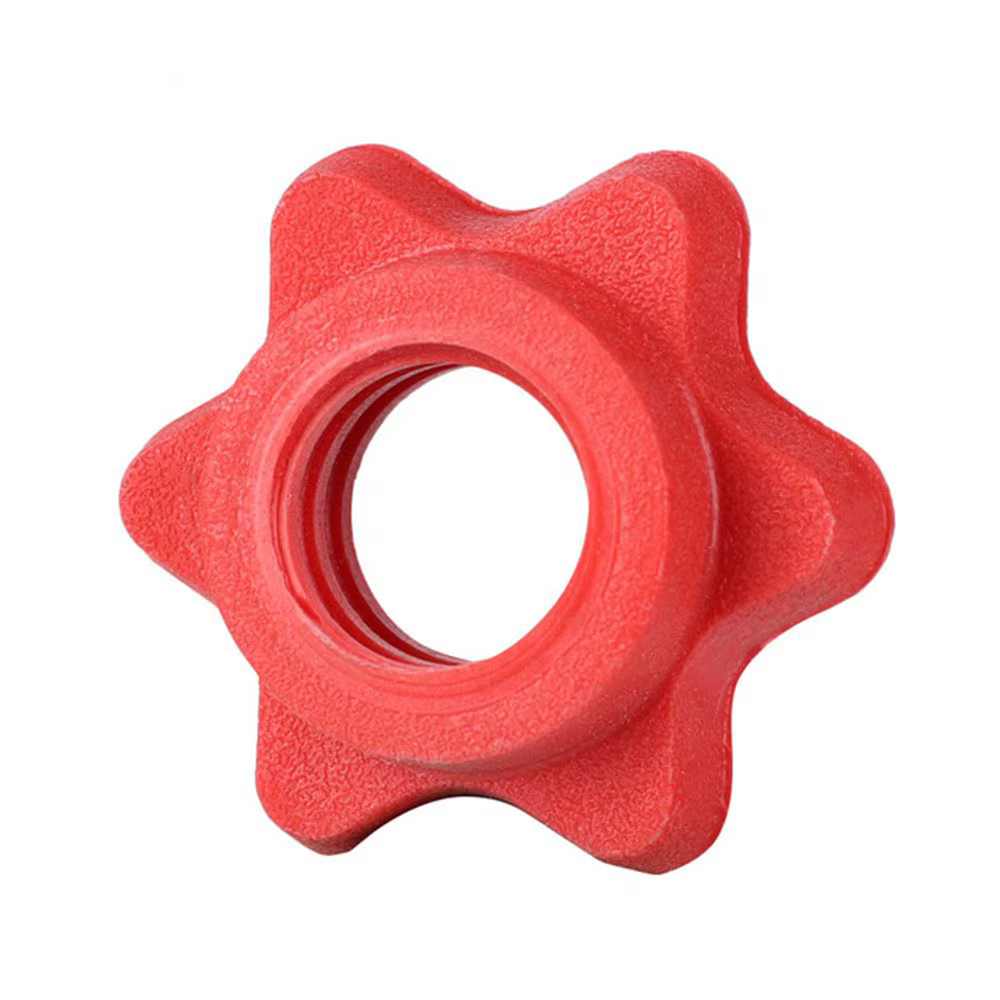 Accessoires de musculation standard pour haltères fixes : Colliers de serrage à vis, Écrous hexagona