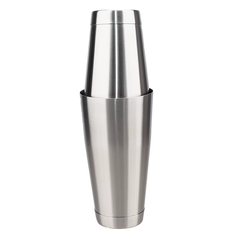 Shaker à cocktails avec mélangeur en acier inoxydable 750/550 ml, 2 pièces, outils de bar pour barma