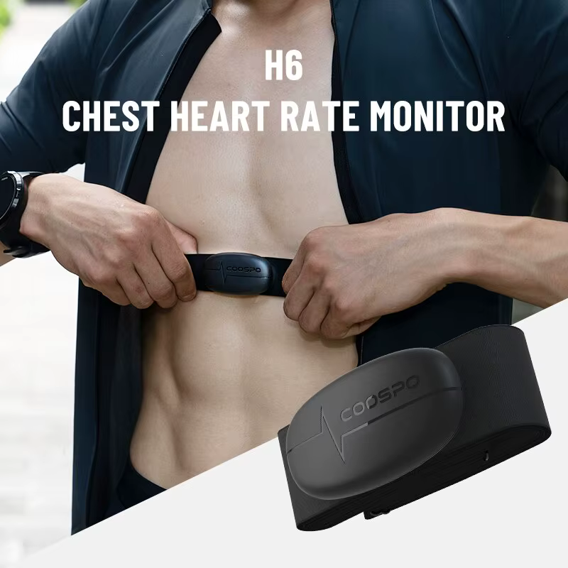 COOéventuelles O-Moniteur de fréquence cardiaque pour vélo Garmin Wahoo, capteur de rythme cardiaque