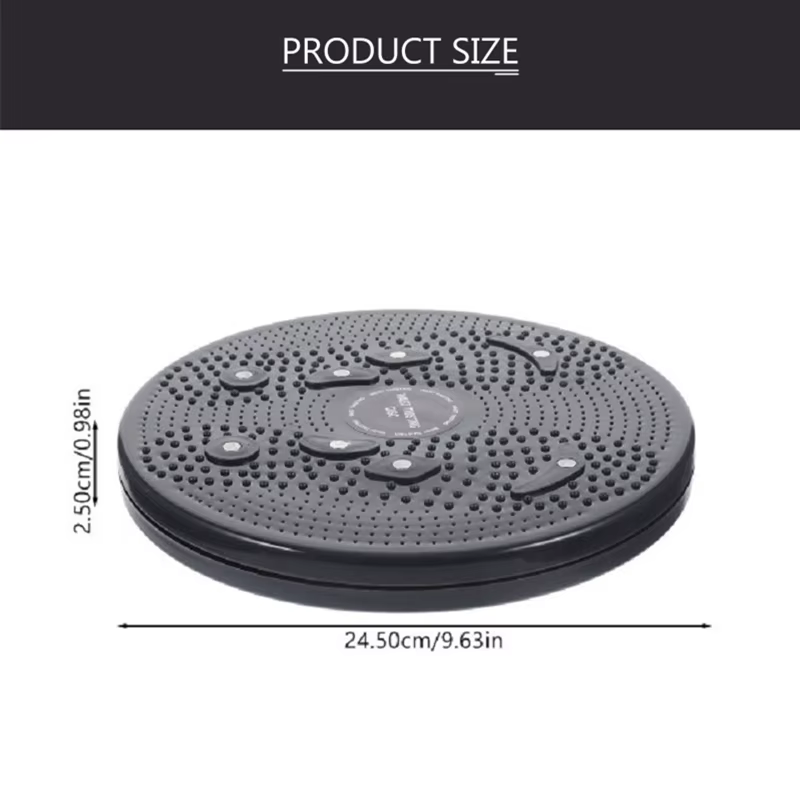 Disque de torsion magnétique pour la taille, planche d'équilibre fitness, appareil d'exercice de mas