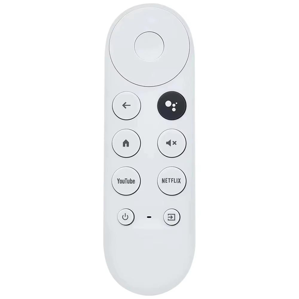 Télécommande vocale de remplacement pour Google Chromecast TV, télécommande pour stick de streaming 