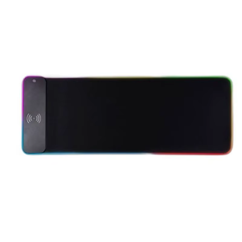Grand tapis souris jeu étanche 652F, avec chargement sans fil 15W