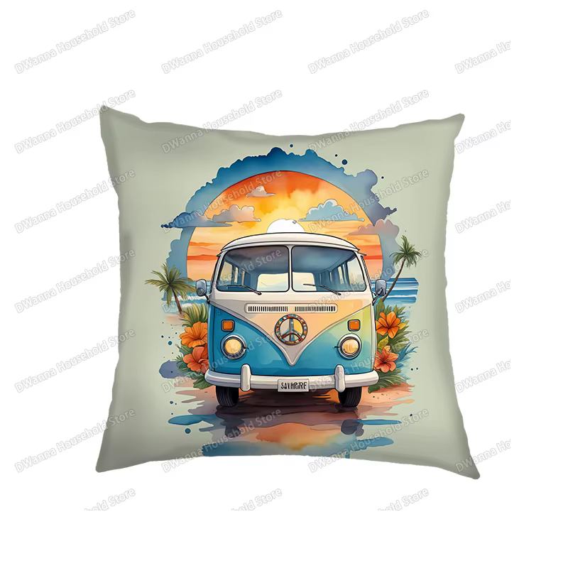 Juste de coussin d'interconnexion pour canapé-lit, taie d'oreiller décorative pour voiture, housses 