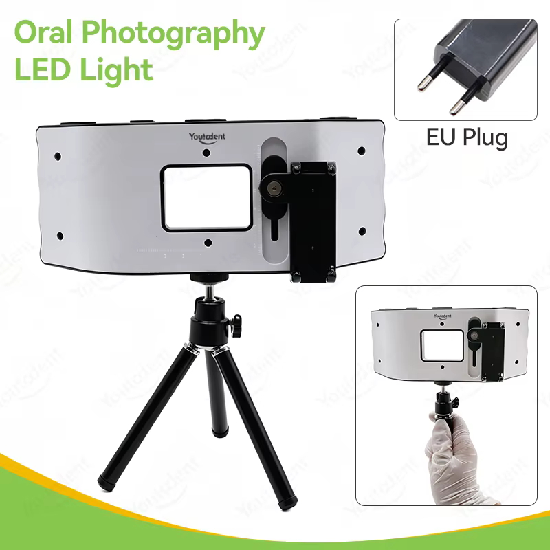 Équipement de photographie dentaire : Lampe LED intra-orale pour comblement dentaire, lampe flash or