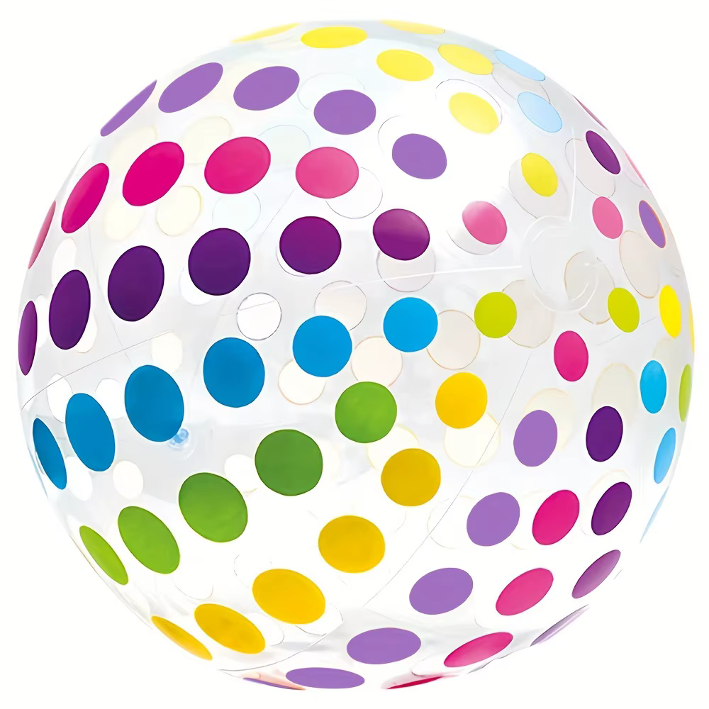 Balles de plage, balles d'eau gonflables en PVC pour sports aquatiques, balles colorées, piscine, fê
