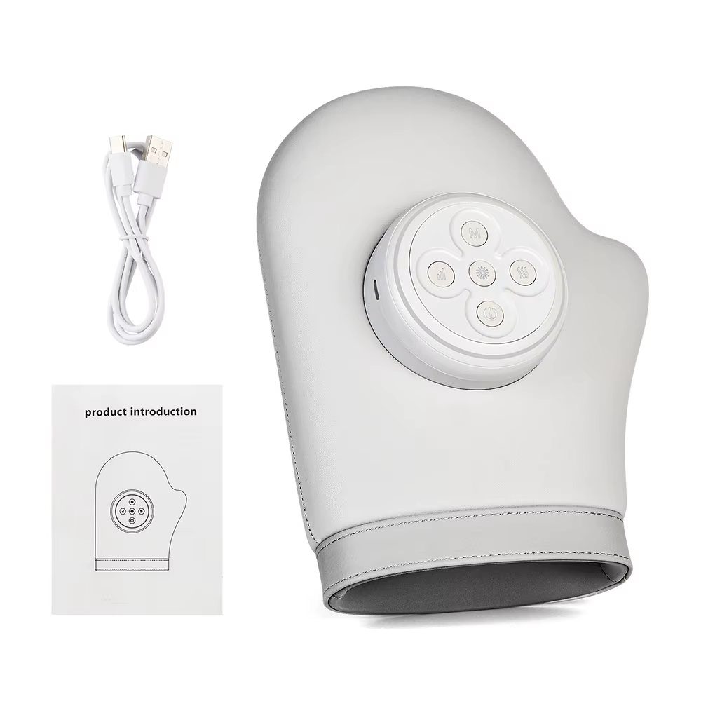 Masseur électrique pour les mains avec 3 modes, compression d'air, chaleur, massage des paumes et de