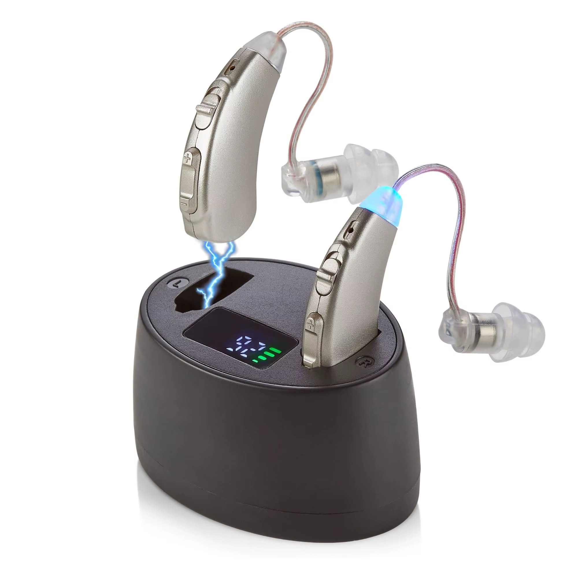 Prothèses auditives rechargeables avec bluetooth (en option), conception d'amplificateur auditif der