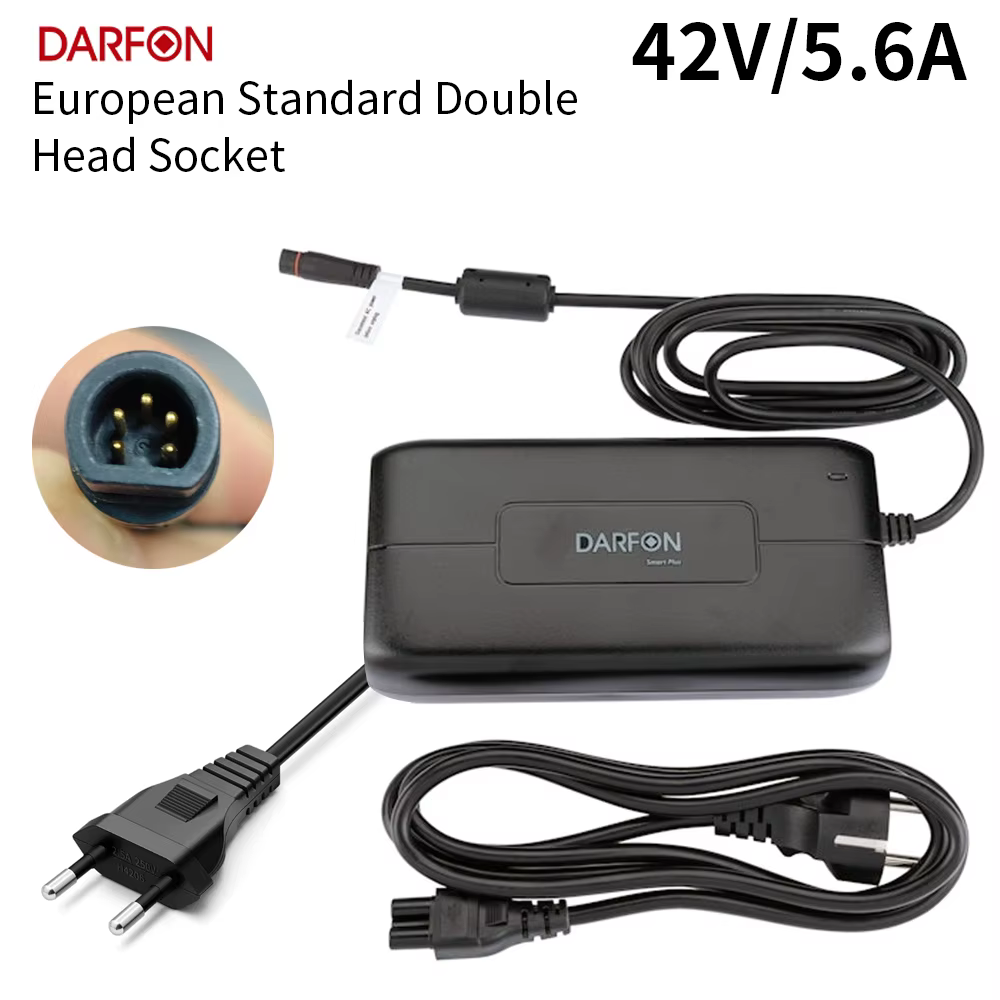 Chargeur de vélo électrique Darfon E-Bike B240-301, 42V 5.6A 168W, pour batterie Fischer, chargeur D