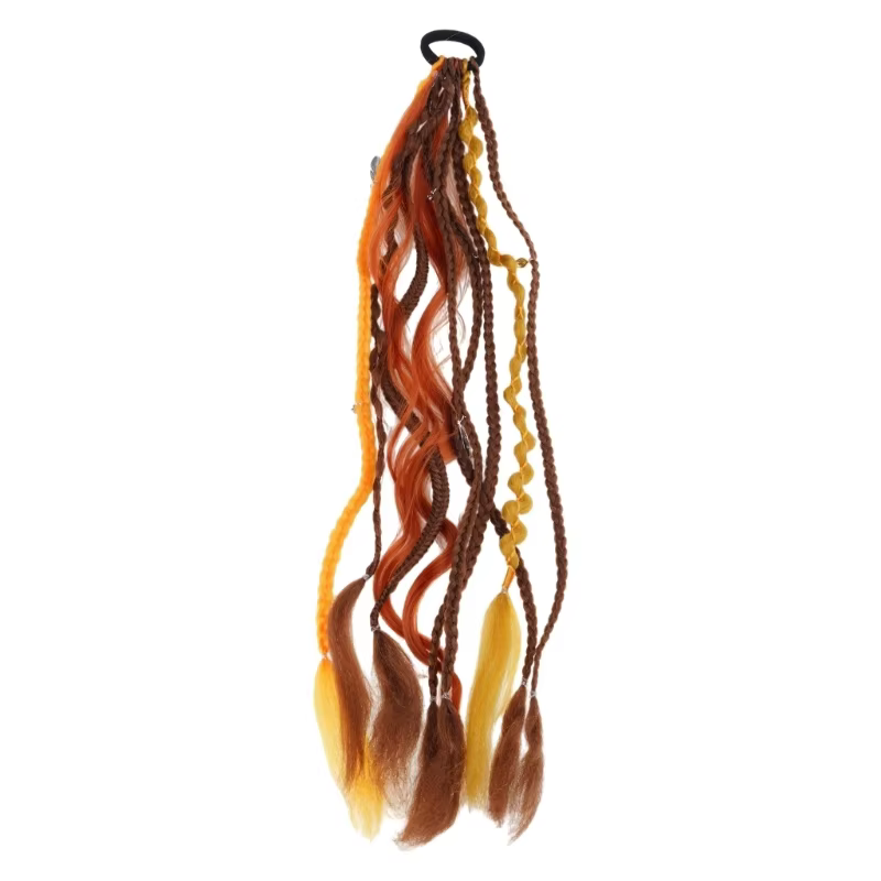 Élastique tressé pour cheveux, en Fiber synthétique, pour usage quotidien confortable pendant l'exer