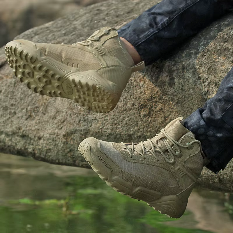 Bottes de skip respirantes pour hommes, chaussures de sport, baskets d'extérieur, chaussures de rand