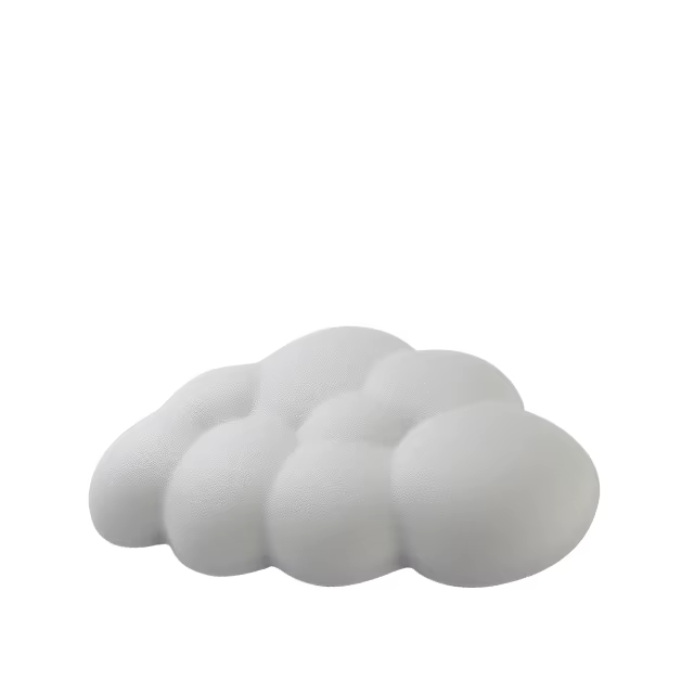 Tapis de souris avec repose-poignet, repose-poignet en nuage pour clavier d'ordinateur, repose-poign