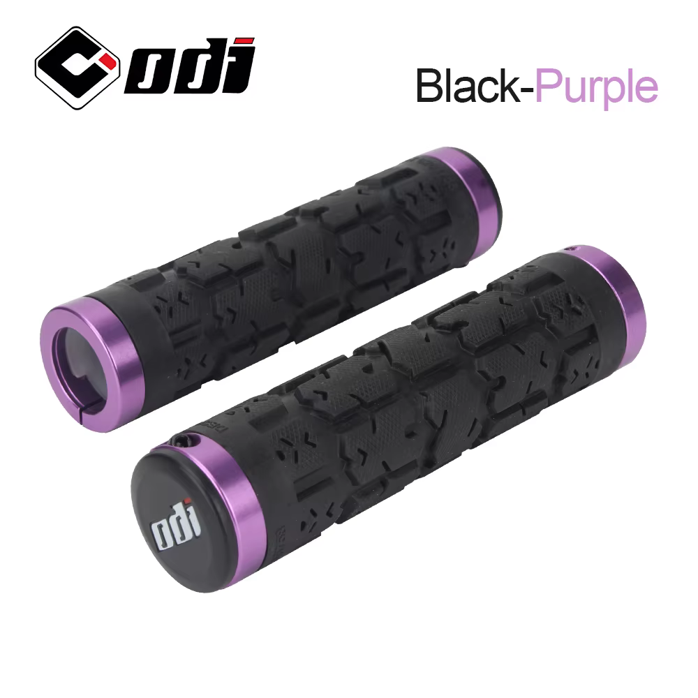 Poignées de guidon de vélo ODI Rogue MTB, antidérapantes, amortissantes, avec système de fixation, p