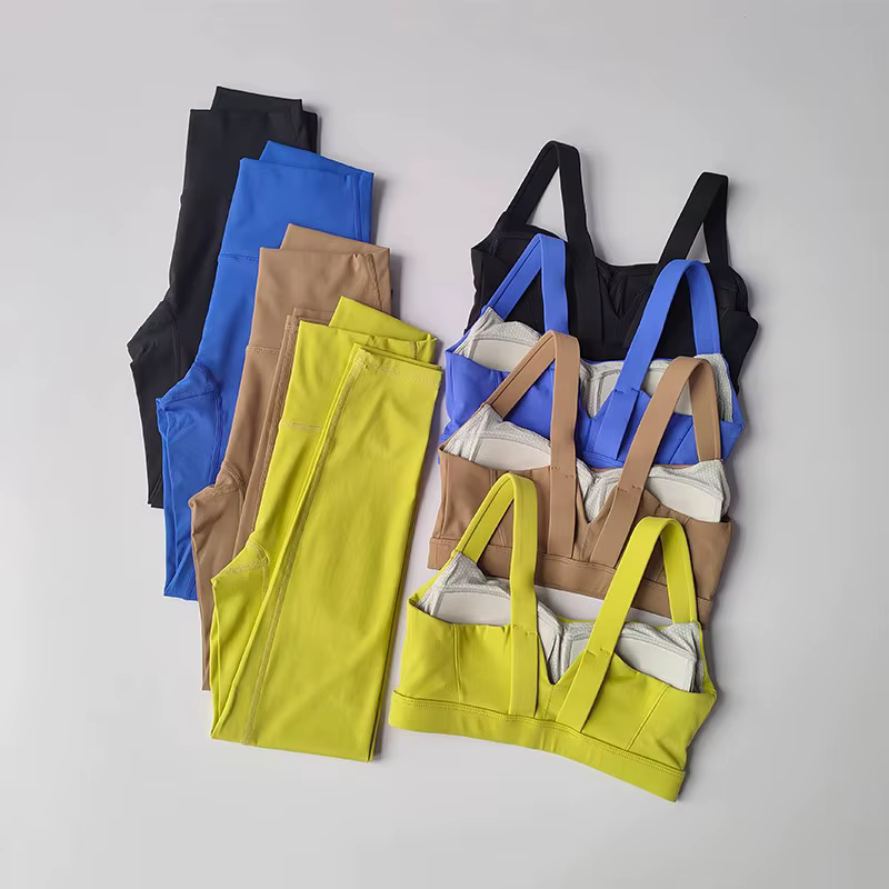 Ensemble de Yoga sans couture pour femmes, vêtements d'entraînement, vêtements de sport, Fitness, so