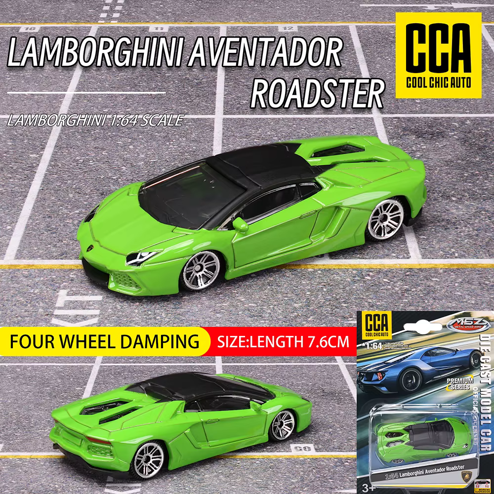 CCA1:64 Lamborghini STO modèle de Suspension exquise voiture classique modèle statique alliage moula