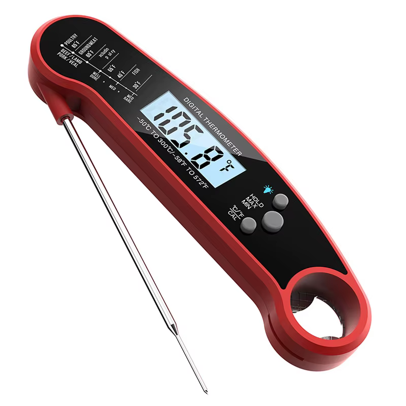 Thermomètre numérique pour viande, haute précision, lecture instantanée, avec rétroéclairage, pour g