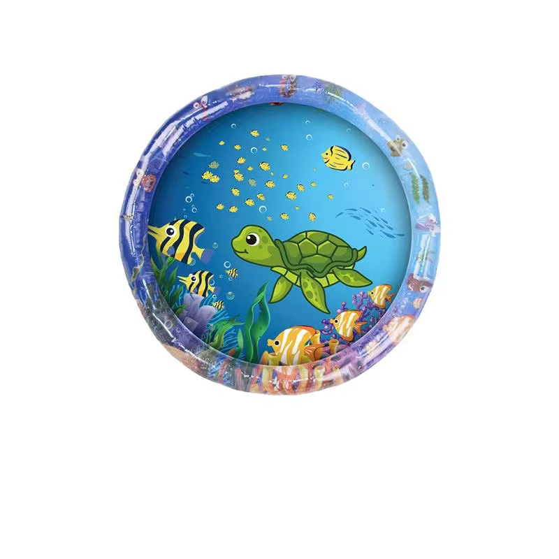 Tapis de jeu gonflable de pulvérisation d'eau pour enfants, 100/60cm, jouet de jeu en plein air, tap