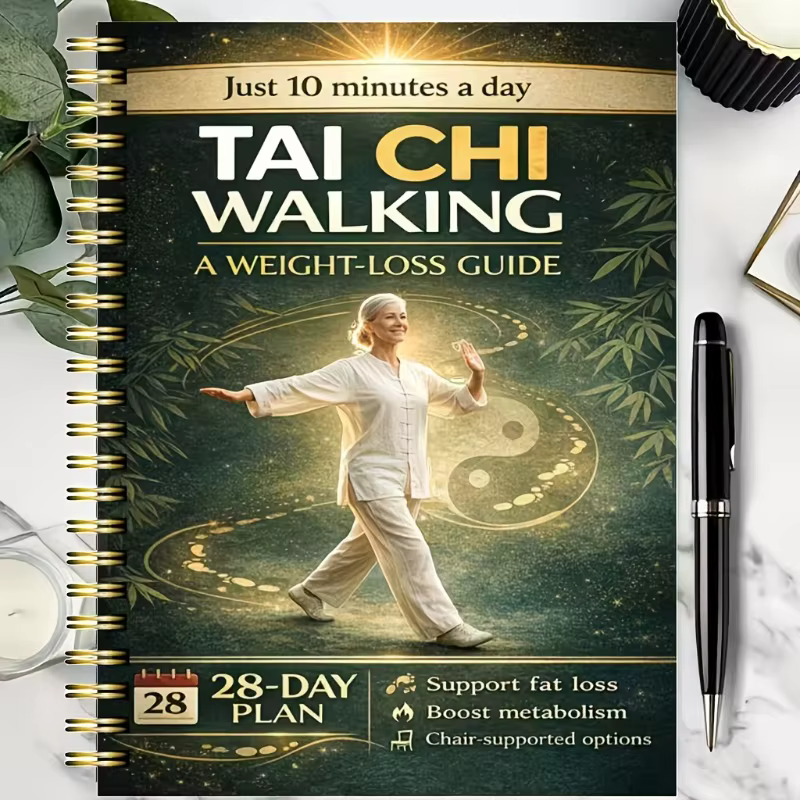 Programme complet de marche Tai Chi sur 28 jours pour la perte de poids chez les personnes âgées - E
