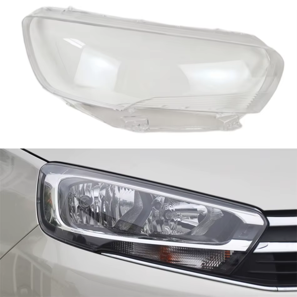 Couvercle de lampe avant entièrement Transparent en Polycarbonate, haute brillance, pour citroën C4 
