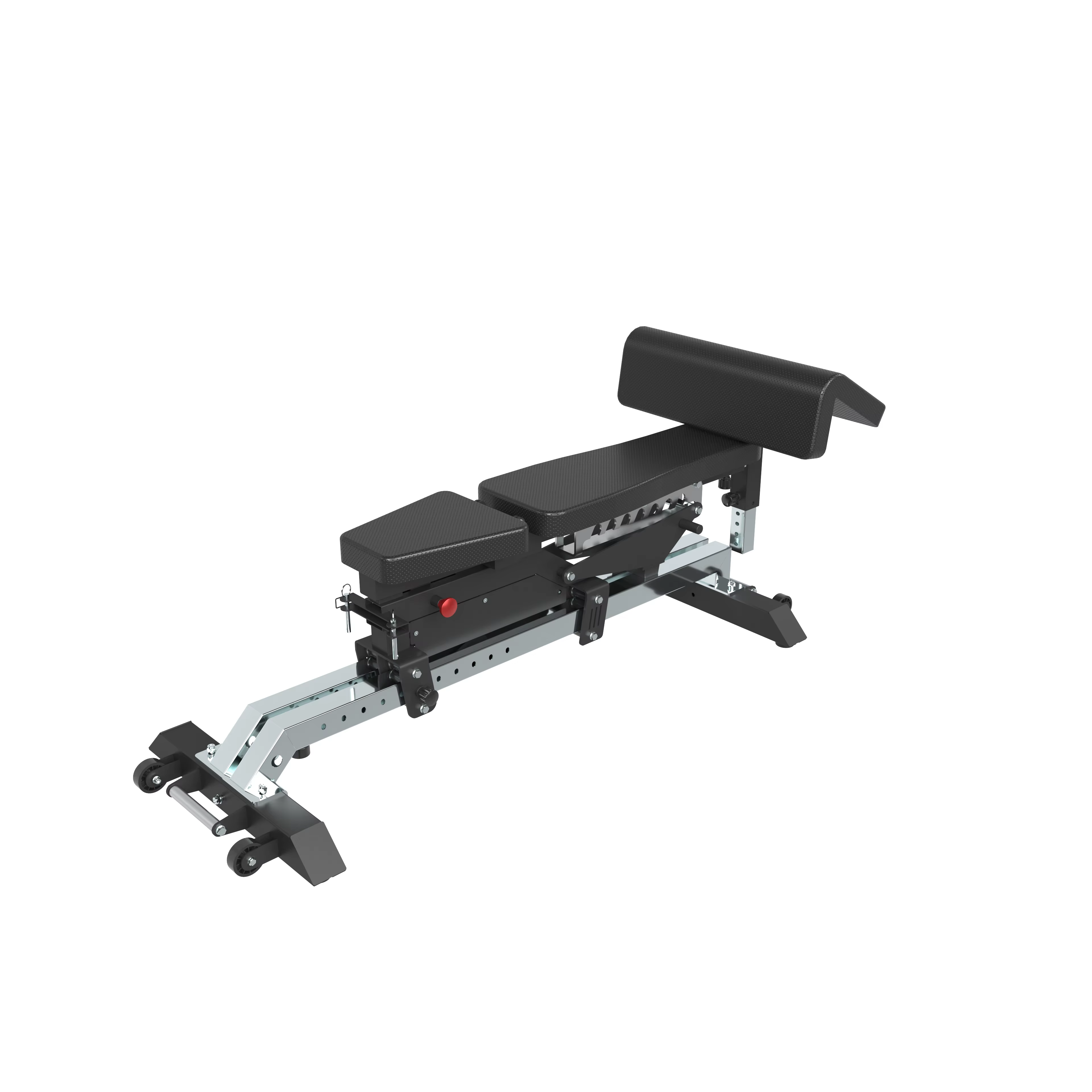 Banc de musculation réglable avec accessoires, banc de gym multifonctionnel pour entraînement comple