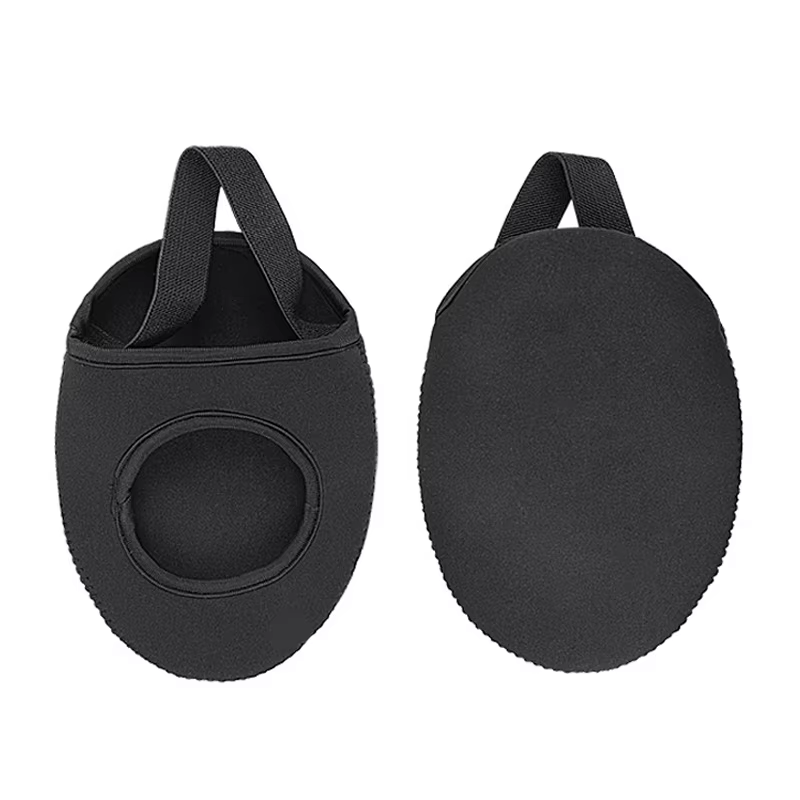 1 paire de couvre-chaussures de cyclisme coupe-vent, chauds, antidérapants, demi-paume, protection d