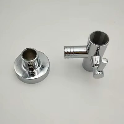 HOShower-Barre d'Extension Carrée et Ronde pour Douchette à Main, Support de Tube Coulissant