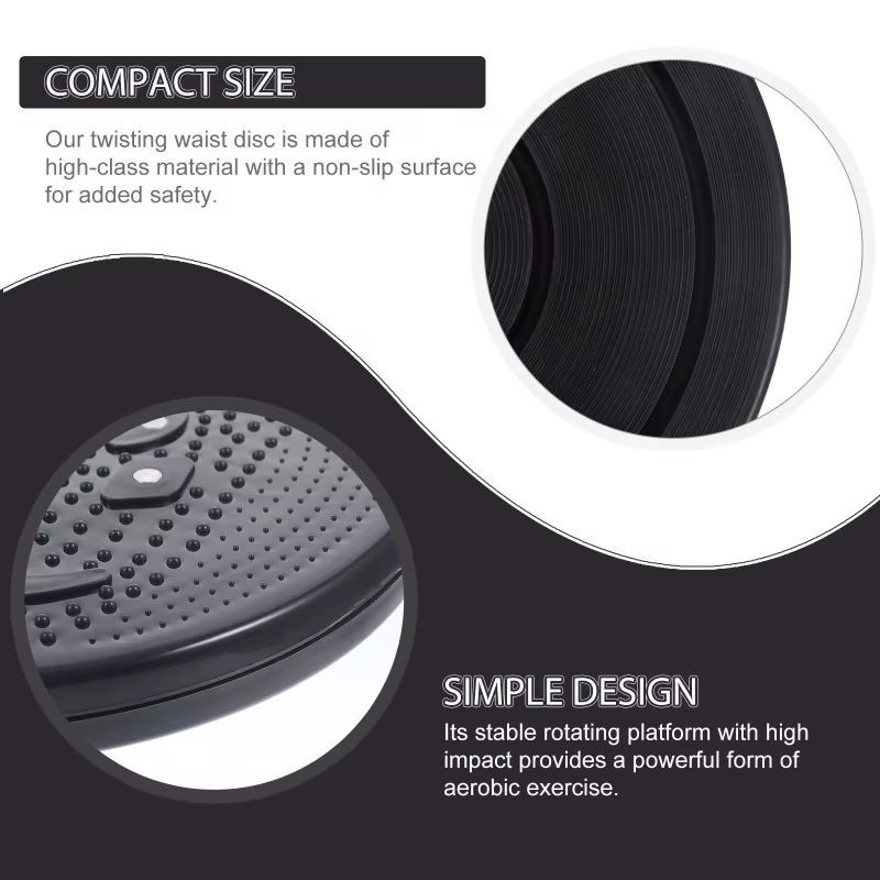 Disque de torsion magnétique pour la taille, planche d'équilibre fitness, appareil d'exercice de mas