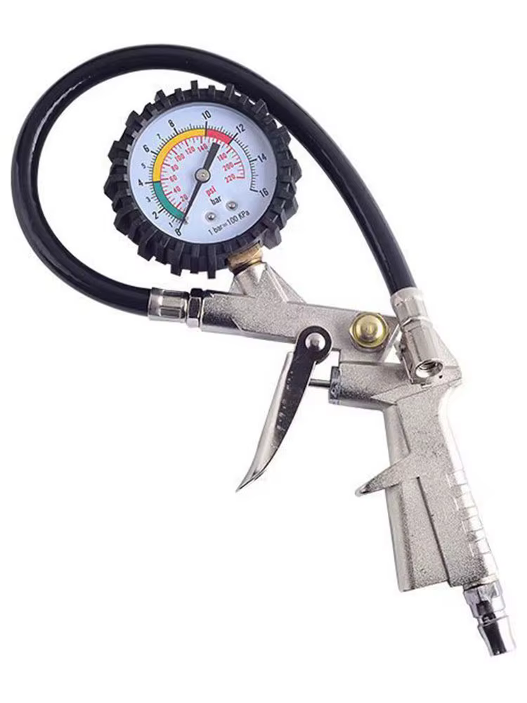 Manomètre de pression des pneus pour voiture moto SUV pompes de gonflage outils de réparation des pn