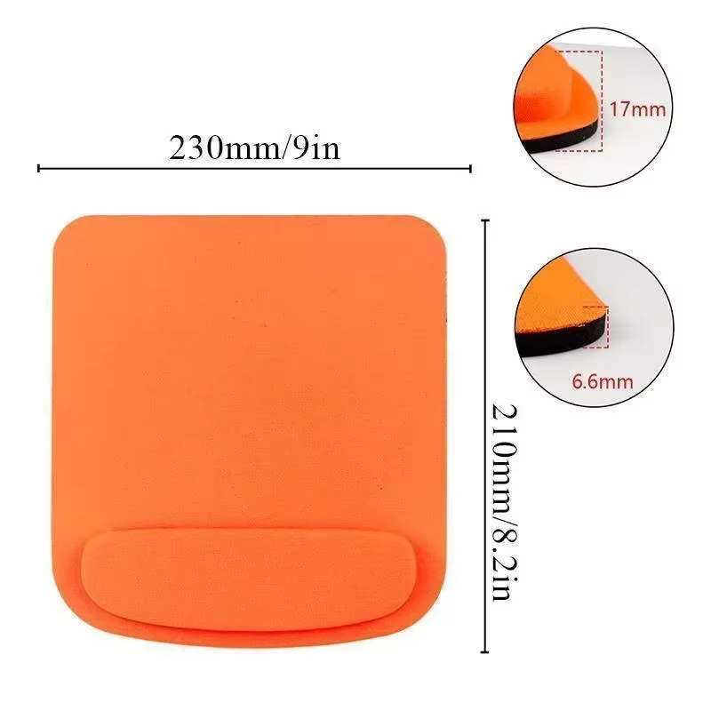 Tapis de souris ergonomique Eva environnemental, pour jeu d'ordinateur, pour poignet, confortable, p