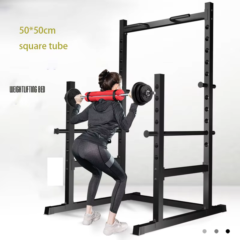 Support d'entraînement multifonction, support d'haltères de Fitness, support de traction pour Squat,